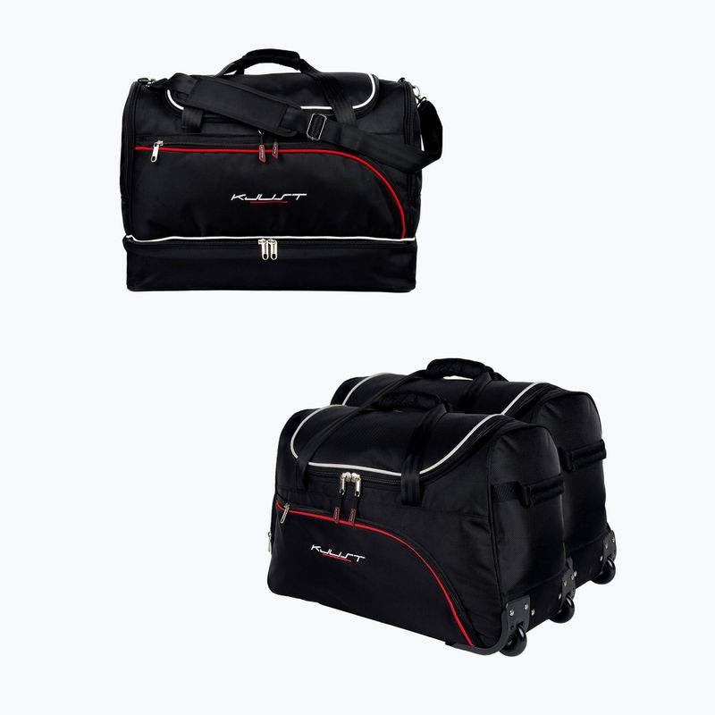 Комплект чанти за багажник KJUST Peugeot 2008 2019+ 3 бр. black