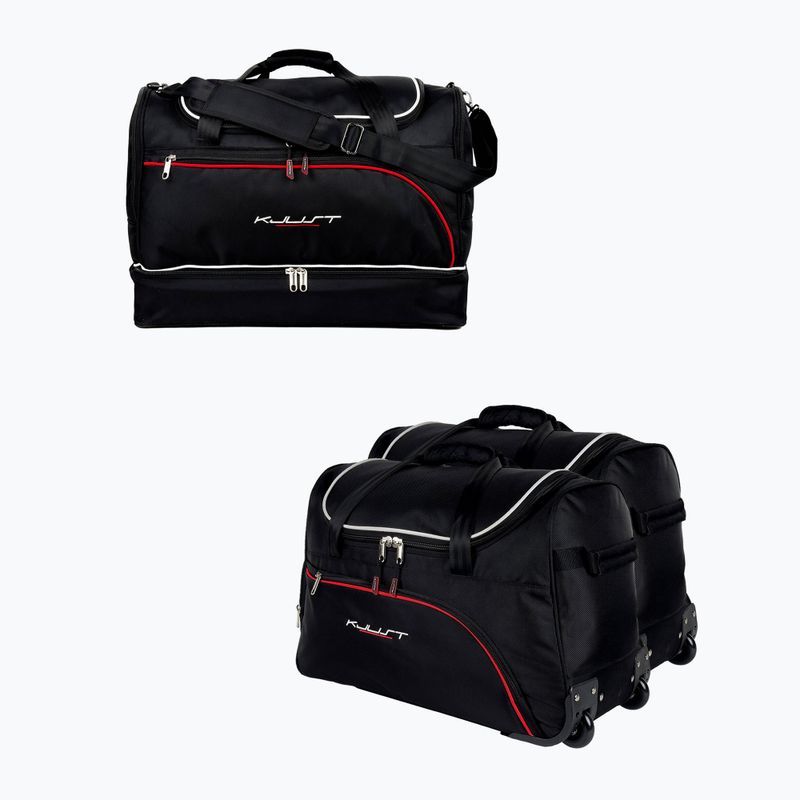 Комплект чанти за багажник KJUST Peugeot E-2008 2019+ 3 бр. black