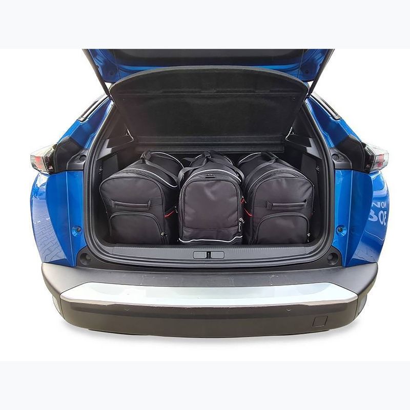 Комплект чанти за багажник KJUST Peugeot E-2008 2019+ 3 бр. black 9