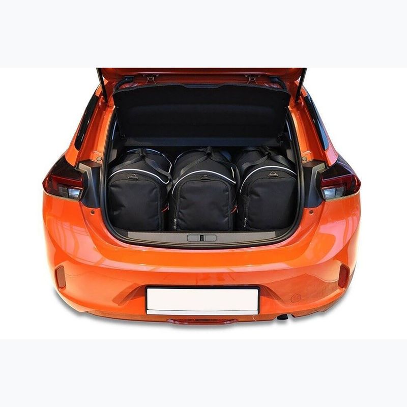 Комплект чанти за багажник KJUST за Opel Corsa-E 2019+ 3 бр. black 9