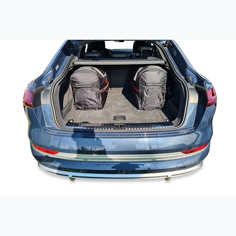 KJUST Комплект чанти за багажника на Audi E-Tron Sportback 2020+ 5 бр. черни 17