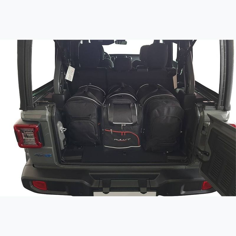 Комплект чанти за багажник KJUST на Jeep Wrangler Phev 2018+ 4 бр. black 18