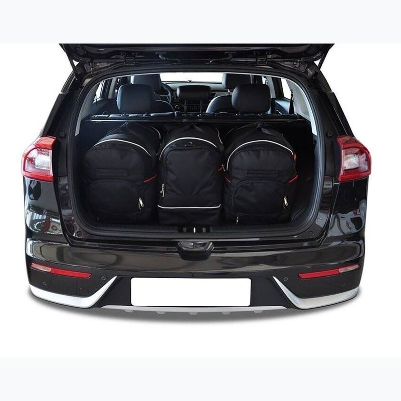 Комплект чанти за багажник KJUST Kia Niro Phev 2017-2022 3 бр. black 10