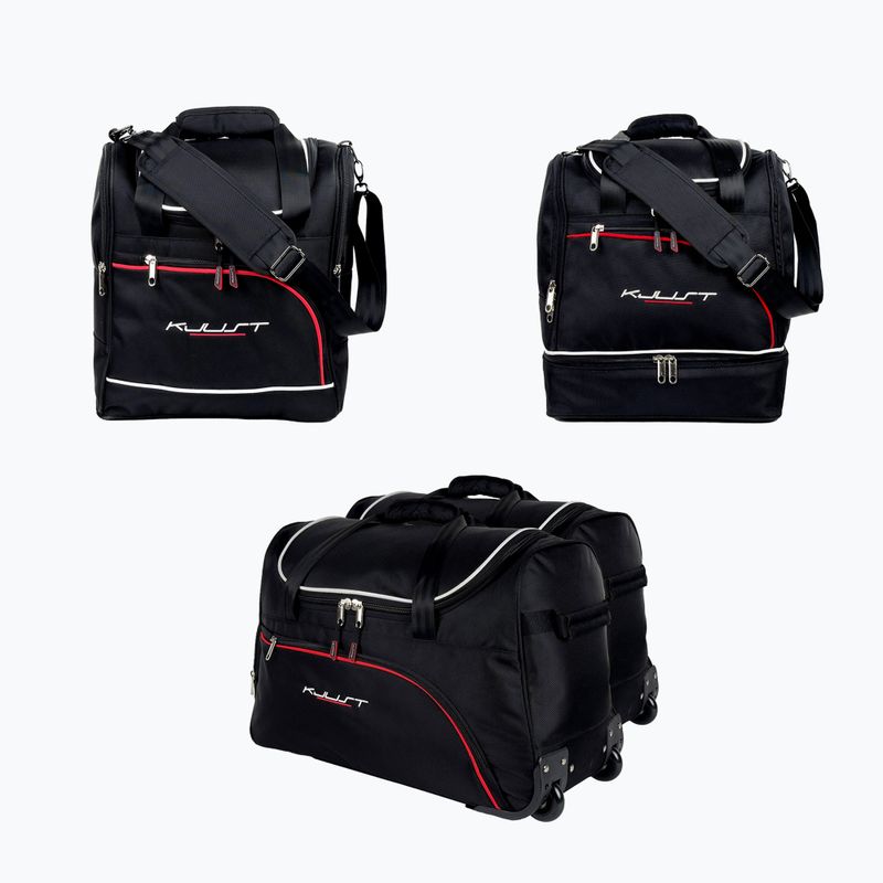 Комплект чанти за багажник KJUST Peugeot 308 Hatchback 2021+ 4 бр. black