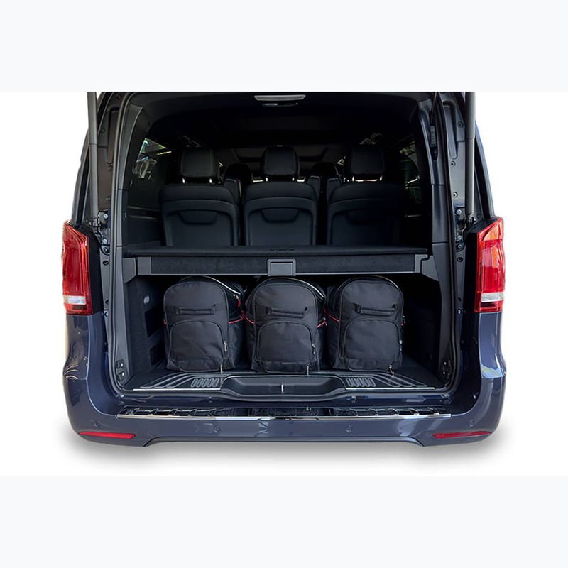 Комплект чанти за багажник KJUST Mercedes-Benz EQV Long 2020+ 7 бр. black 14