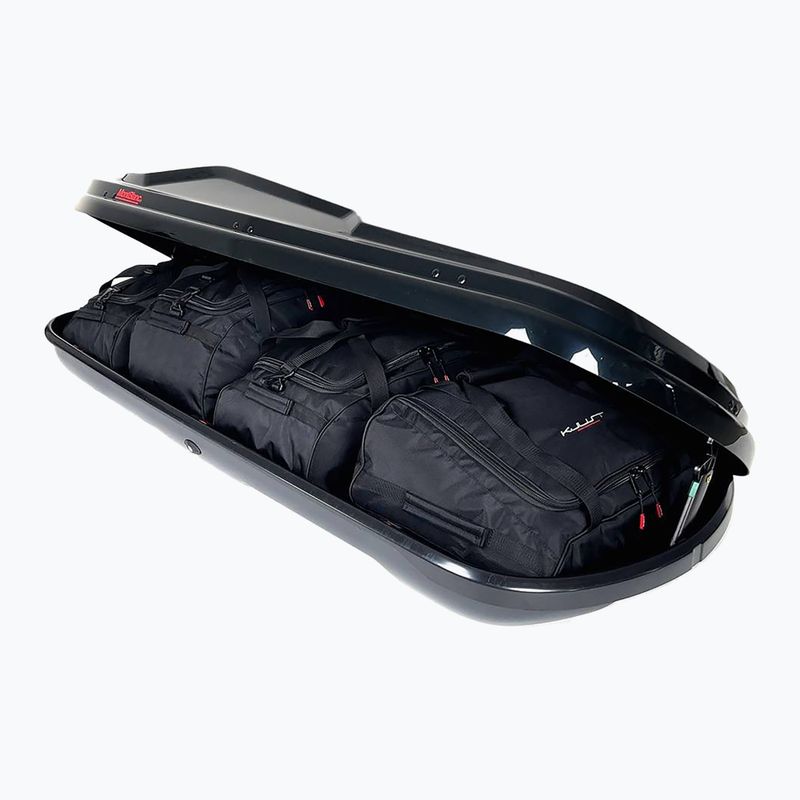 Комплект чанти за покривен автобокс Montblanc Altitude 350 4 бр. черни
