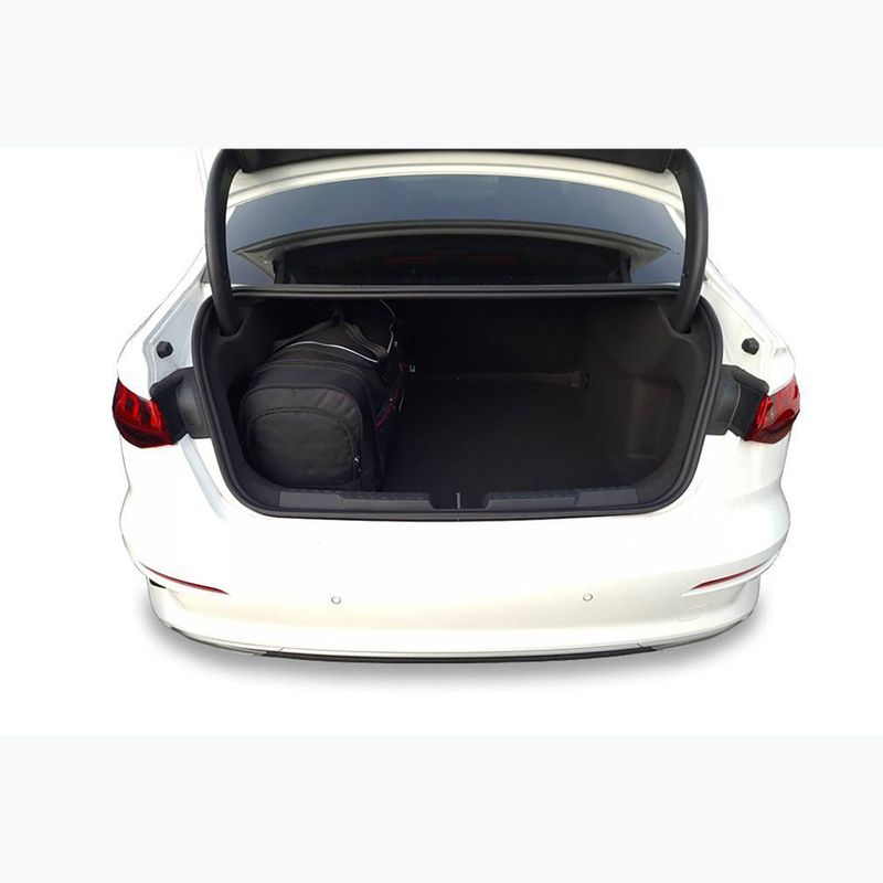 KJUST Комплект чанти за багажника на Audi A3 Limousine 2020+ 3 бр. черни 16
