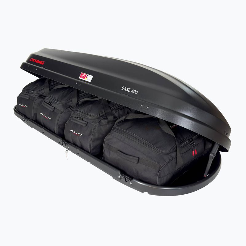 Комплект чанти за покривен автобокс KJUST Kamei Base 400 4 бр. черни