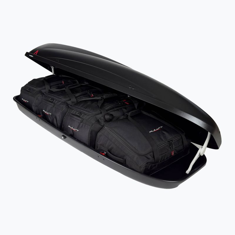 Комплект чанти за покривен автобокс KJUST G3 Krono 480 4 бр. черни