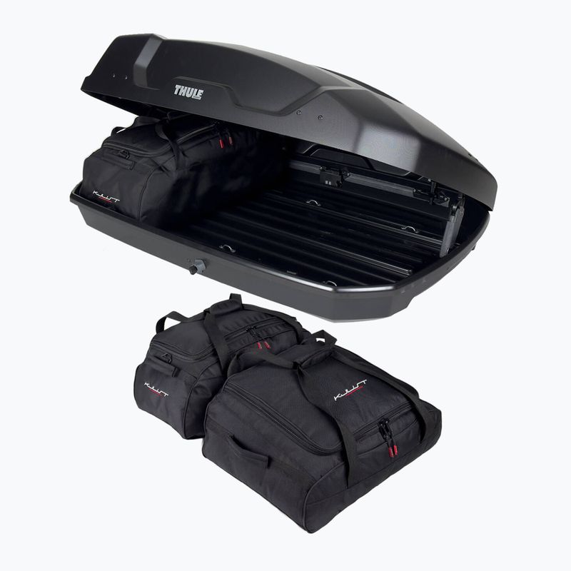 Комплект чанти за покривен автобокс KJUST Thule Force XT S 3 бр. черни 4