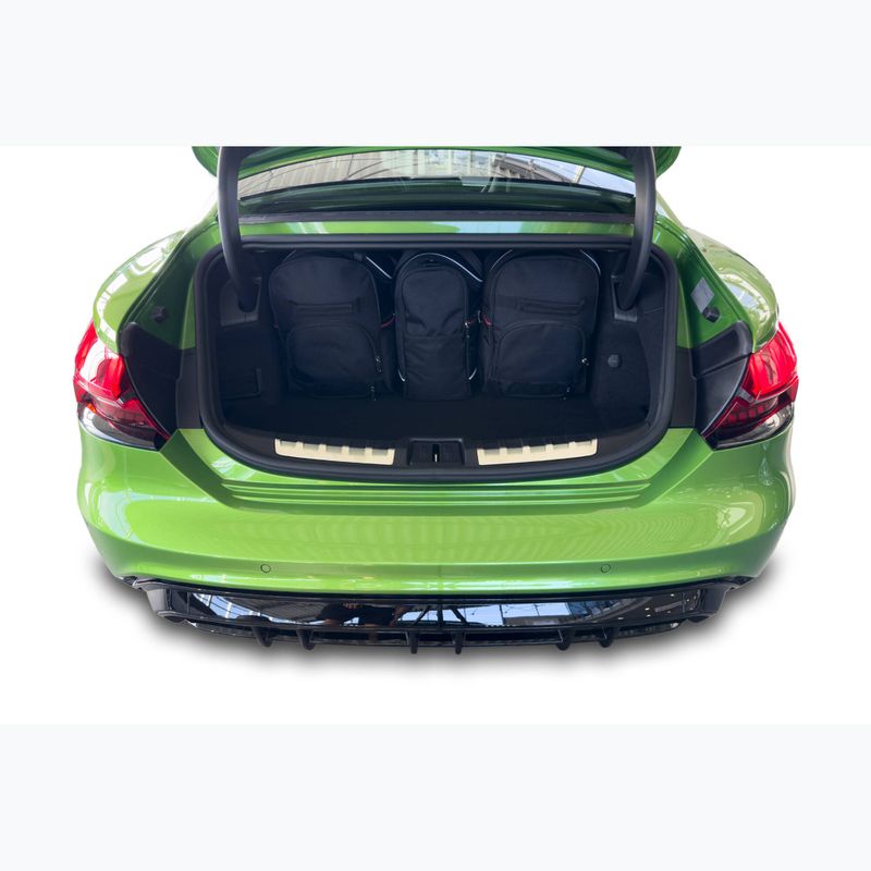 KJUST Audi E-Tron GT 2021+ комплект чанти за багажното отделение 6 бр., черни 21