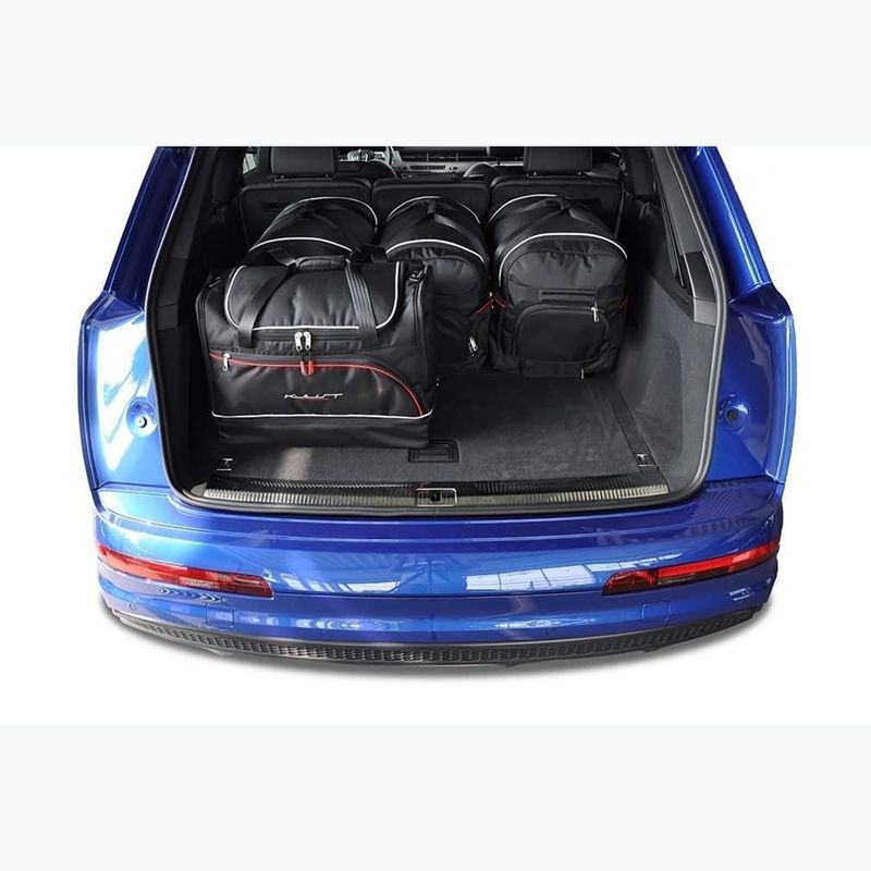 KJUST Комплект чанти за багажника на Audi Q7 PHEV 2020+ 5 бр. черни 16