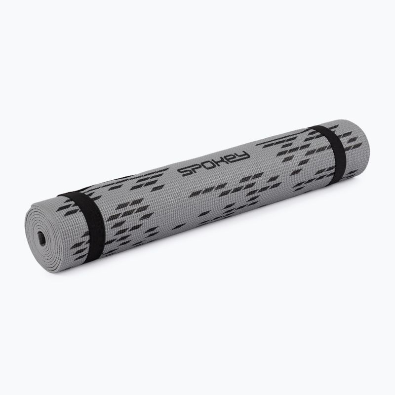 Постелка за тренировка Spokey Lightmat сива 920933 4