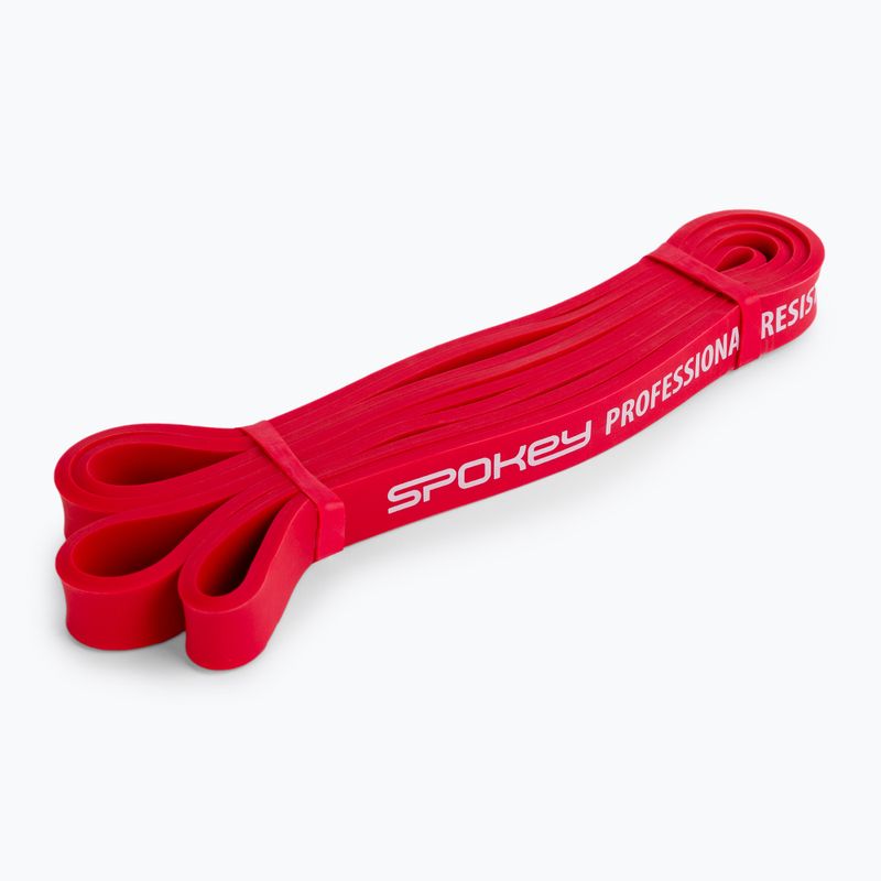 Spokey Power II тренировъчен ластик среден червен 920956