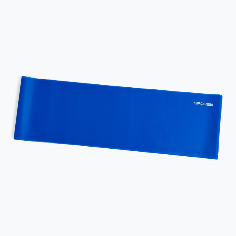Spokey Ribbon II твърда синя фитнес гума 920962 2