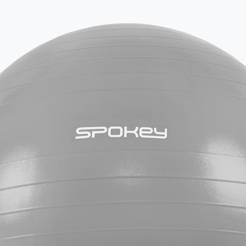 Гимнастическа топка Spokey Fitball сива 921021 2