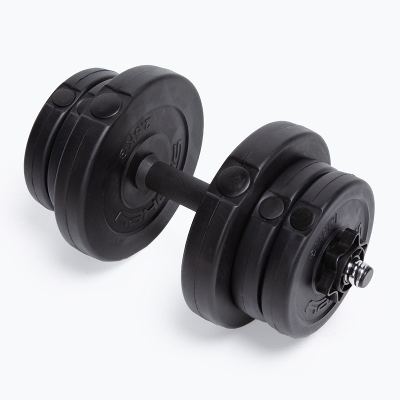 Spokey Burden 10kg дъмбели черни 921036