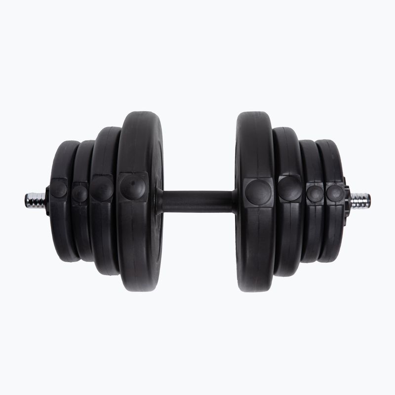 Spokey Burden 10kg дъмбели черни 921036 2