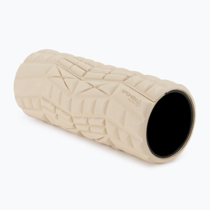 Spokey Luca масажен валяк бежов 928907 2