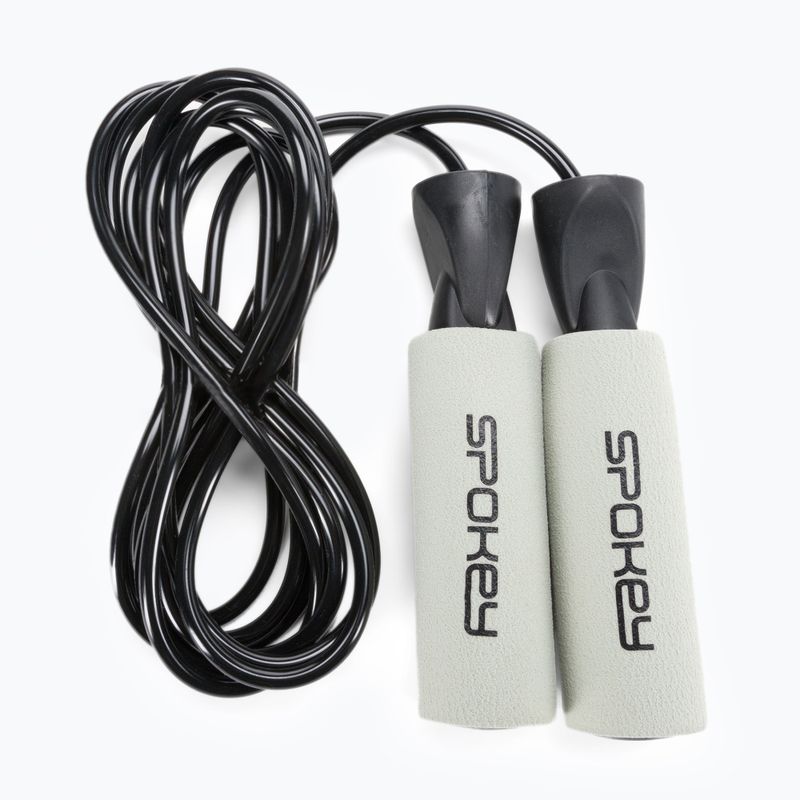 Въже за скачане Spokey Basic черно 929916