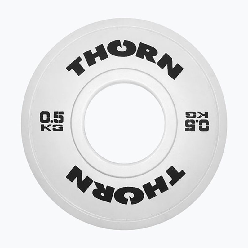 Тежести THORN FIT Fractional 2 x 1 kg white/black 2