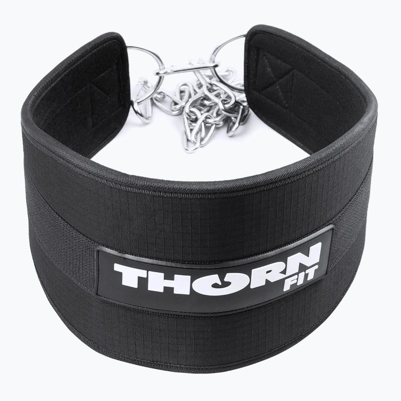 Колан за вдигане на тежести THORN FIT Dip Logo  black