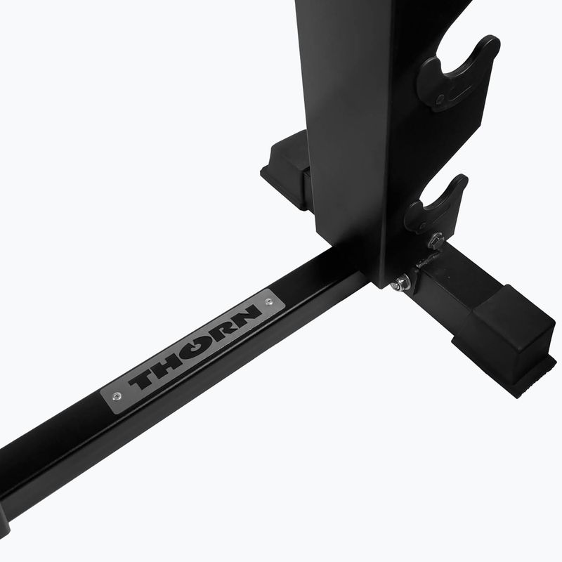 Стойка за гири THORN FIT Hexagonal Dumbbells Rack 1-10kg black 4
