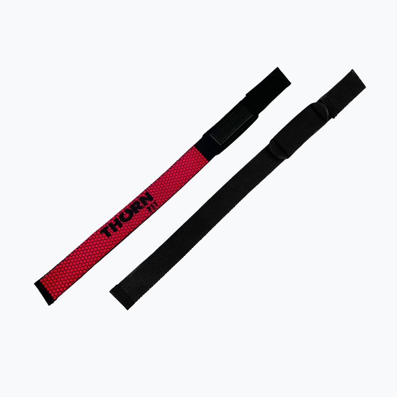 Ремъци за вдигане на тежести THORN FIT Anti-Slip red 4