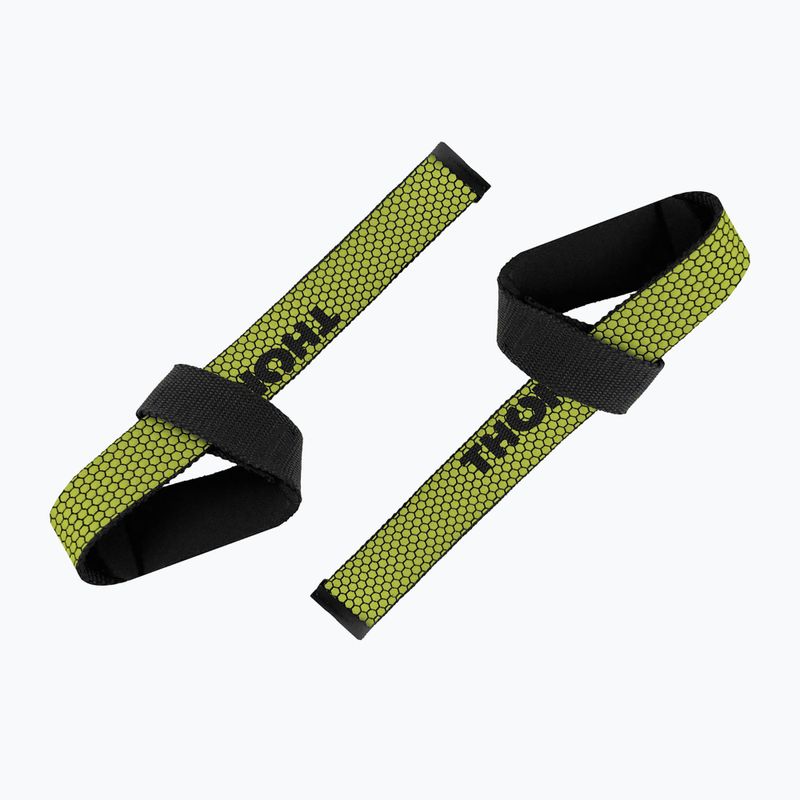 Ремъци за вдигане на тежести THORN FIT Anti-Slip army green