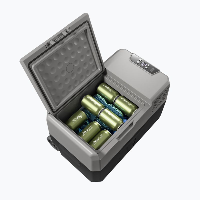 Туристически хладилник Yolco BX30 черно сив 10