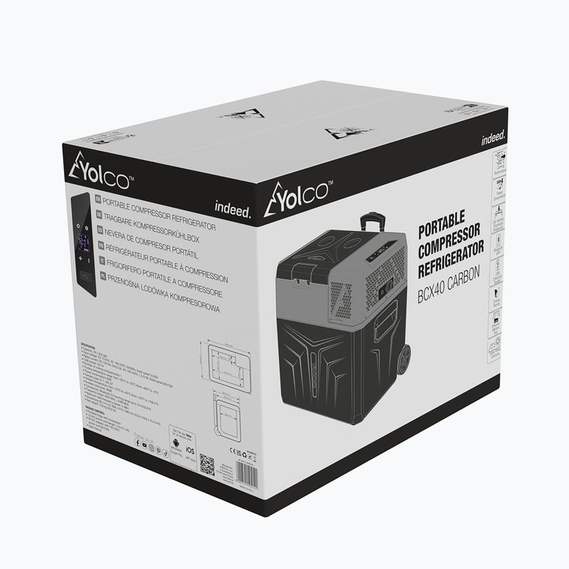 Yolco BCX40 39 л карбонов хладилник за пътуване 16