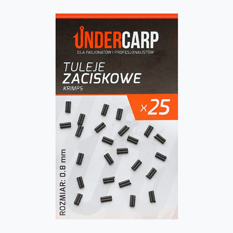 UNDERCARP Кримпи за втулки за шарани скоба черна UC429