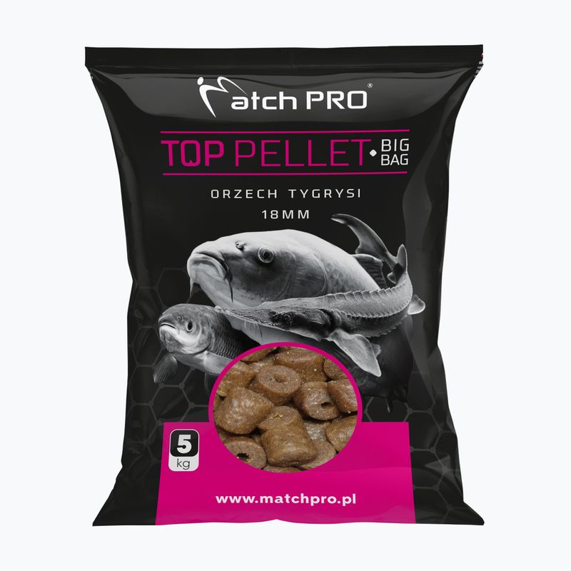 MatchPro пелети за шаран Big Bag Tiger Walnut 18mm 5kg 977107