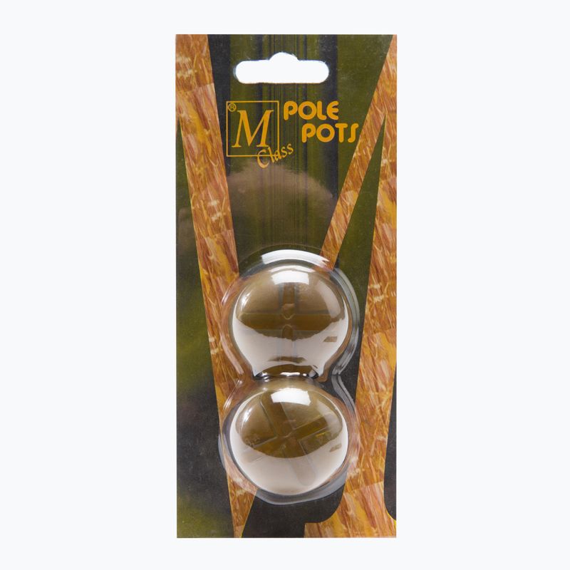 Milo P.Pots 2 бр. кафява чаша за стръв 627VV0045