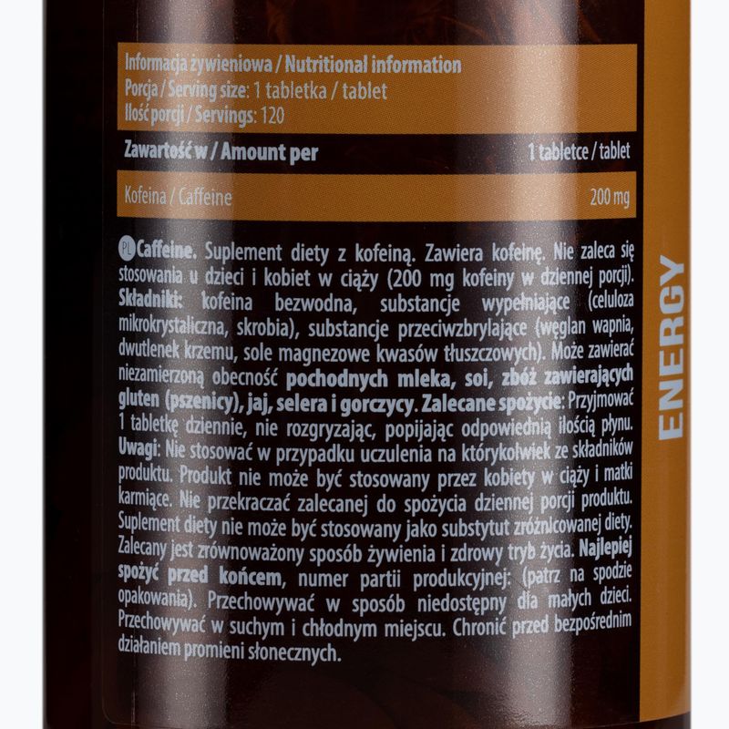 Caffeine Essence 200mg 120 таблетки ESS/004 2