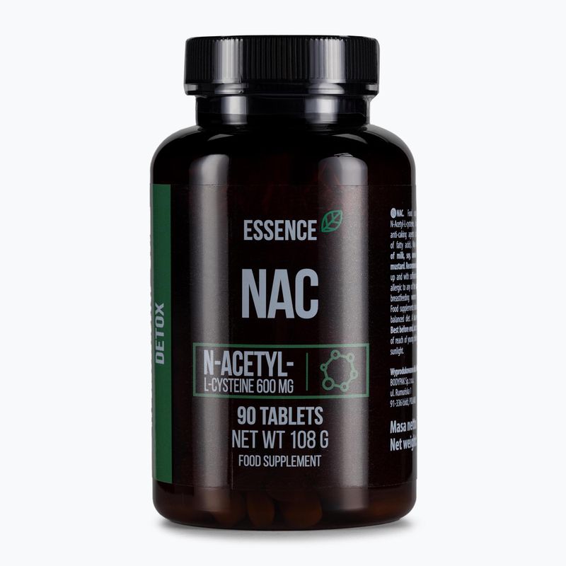 NAC Essence 600mg за възстановяване на черния дроб 90 таблетки ESS/002