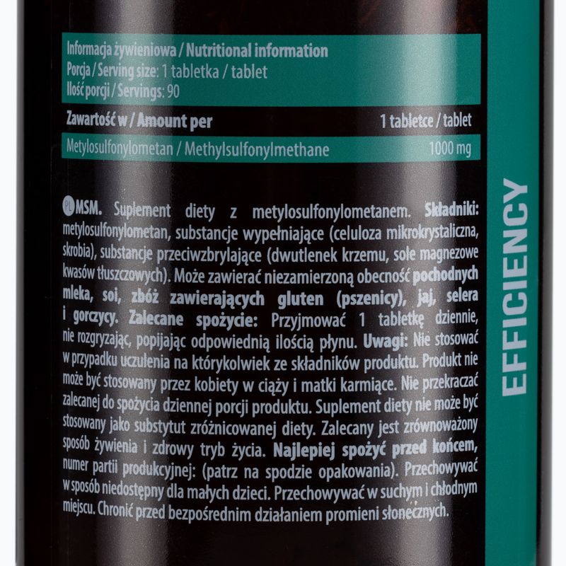 MSM 1000mg Essence за възстановяване на ставите 90 таблетки ESS/057 2