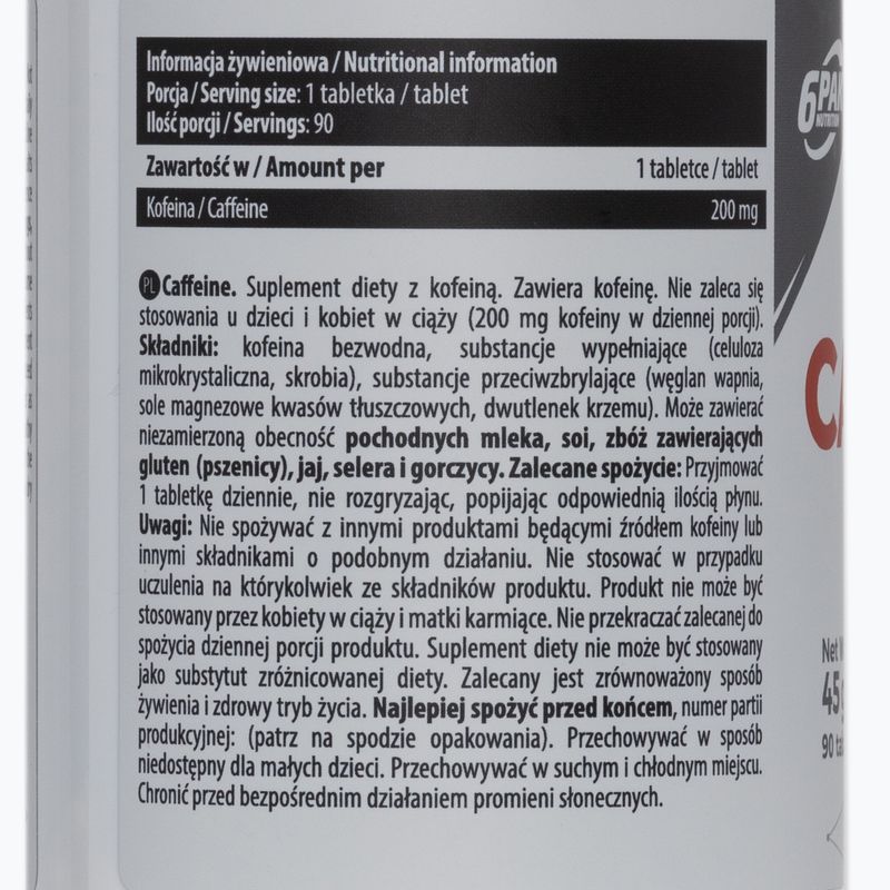 EL Caffeine 6PAK кофеин 90 таблетки PAK/161 2