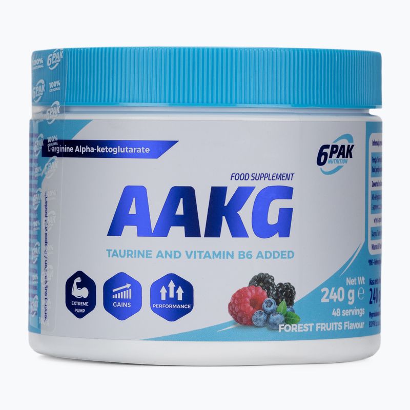 Предтренировъчен 6PAK AAKG 240g горски плодове PAK/154#OWLES