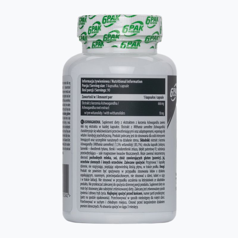 EL Ashwagandha 6PAK 666mg изпълнение 90 капсули PAK/190 2