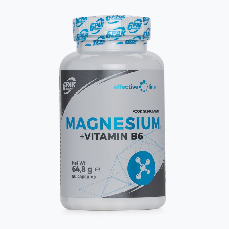 EL Magnesium B6 6PAK магнезий+B6 90 капсули PAK/208