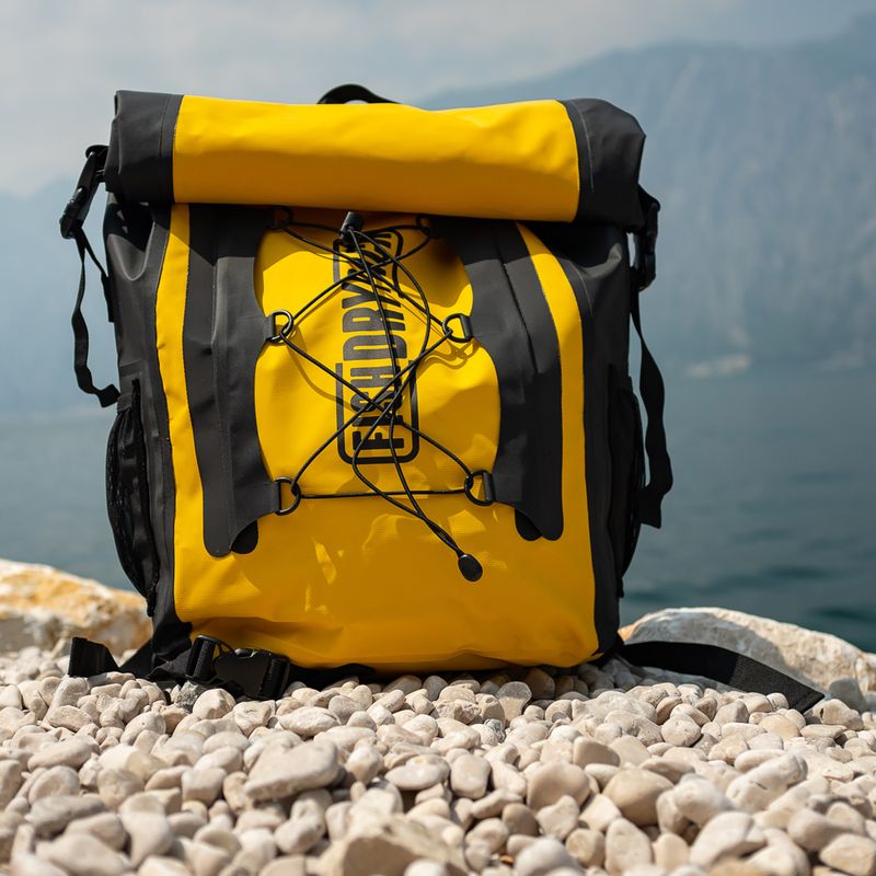 FishDryPack Explorer 40 л водоустойчива раница жълта 8