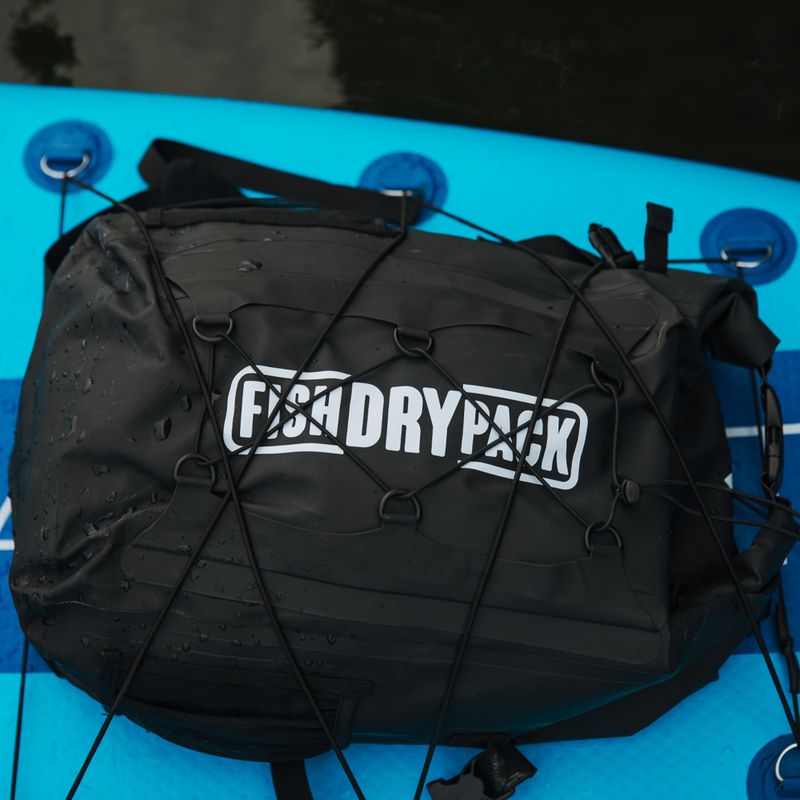 FishDryPack Explorer 20l водоустойчива раница черна FDP-EXPLORER20 8