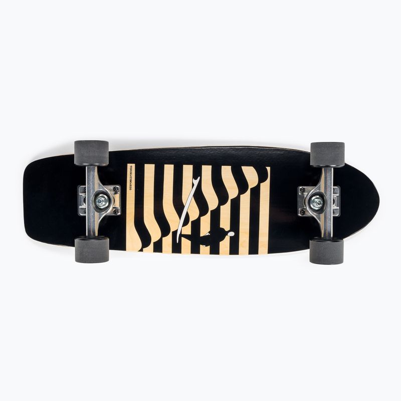 Fish Skateboards Alaia cruiser скейтборд черен CR-ALA-SIL-BLA