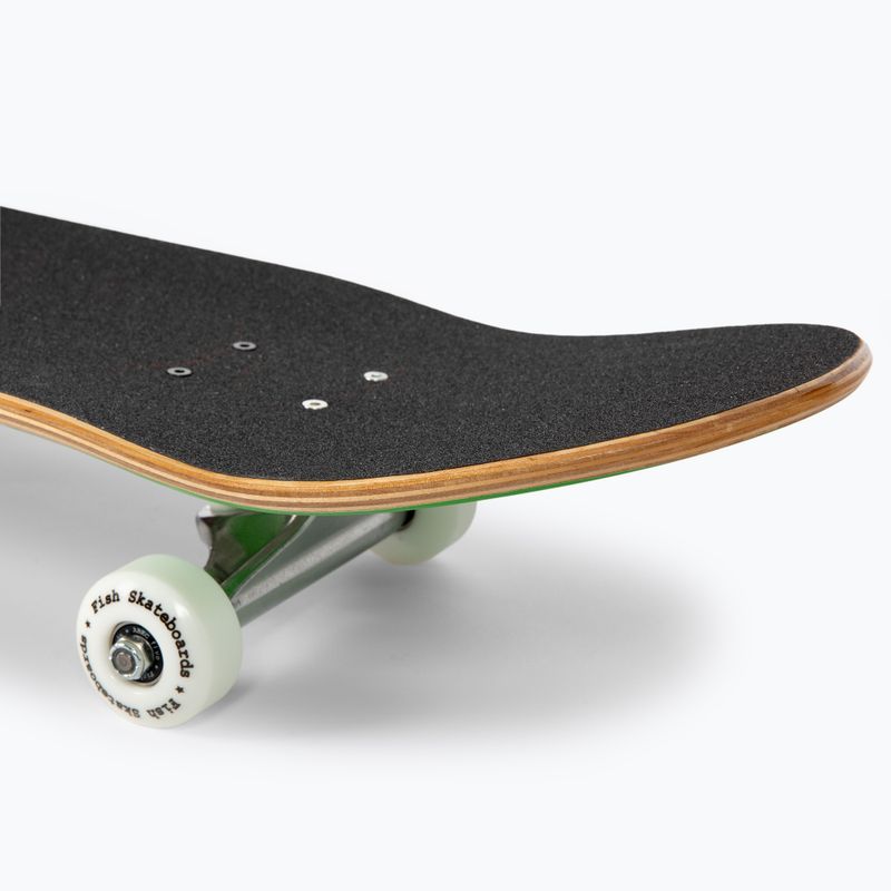 Fish Skateboards Emma Beginner 8.0' зелен класически скейтборд 7