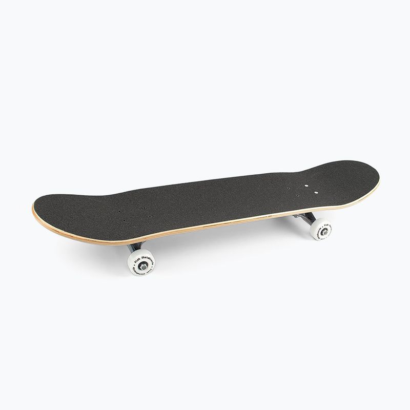 Fish Skateboards Zack Класически скейтборд за начинаещи 8.0' син SKATE-ZAC-SIL-WHI 10