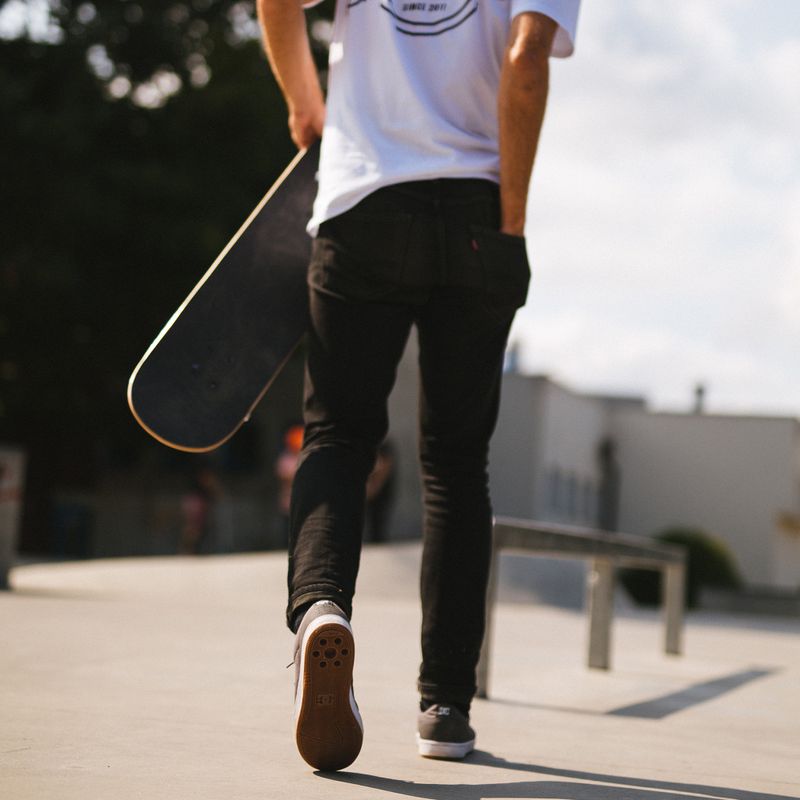 Fish Skateboards Mason Класически скейтборд за начинаещи 8.0' жълт 10