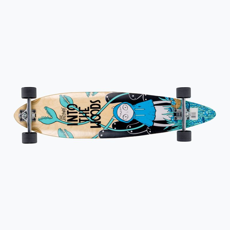 Fish Skateboards Pixie лонгборд син LONG-PIX-SIL-BLA