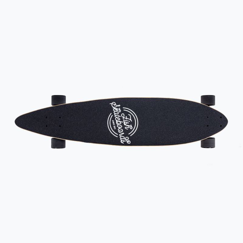 Fish Skateboards Pixie лонгборд син LONG-PIX-SIL-BLA 4
