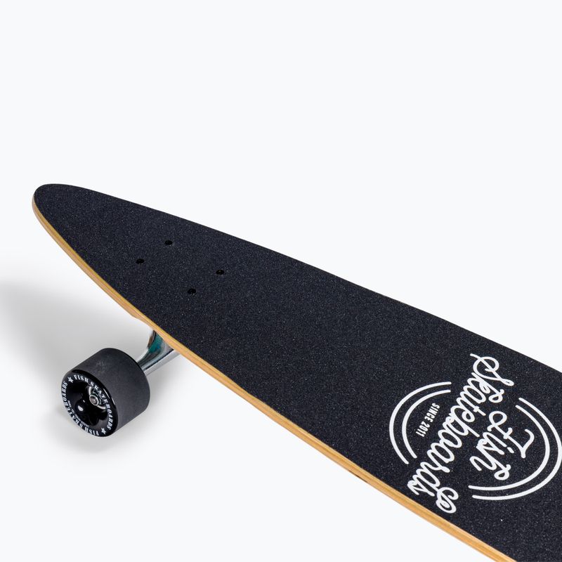 Fish Skateboards Pixie лонгборд син LONG-PIX-SIL-BLA 6